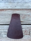 Leather Mud Flap for Bicycle Fenders - New Shape