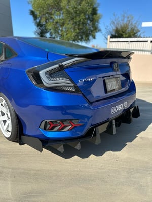 Image of 2019-2021 Honda Civic Sedan “V3” Diffuser