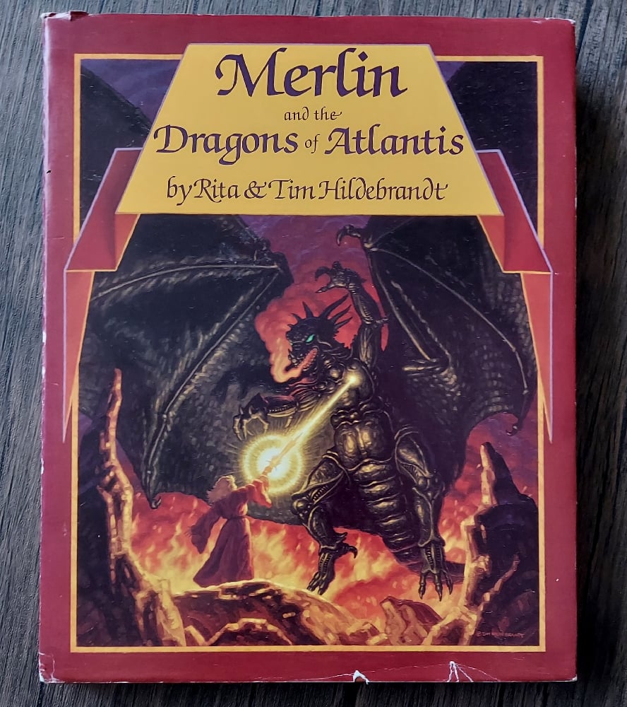 Merlin and the Dragons of Atlantis, by Rita and Tim Hildebrandt