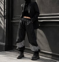 Image 2 of TYRA Tracksuit Pants, white abstract 