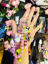 Image 5 of Pink Lemonade Keychain/wristlet 