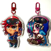 Image 3 of Shaker Keychains 