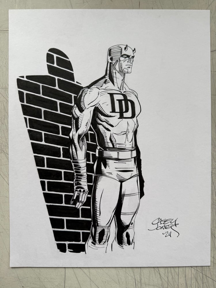 Image of Daredevil Pen & Ink