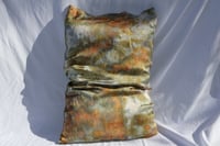 Image 3 of Silk Pillowcase set in Golden Moss