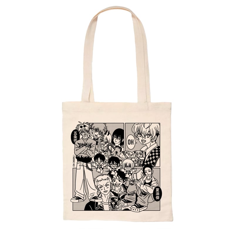 Image of Shonen Manga tote bag NEW