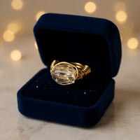 Image 1 of Clear Quartz Ring