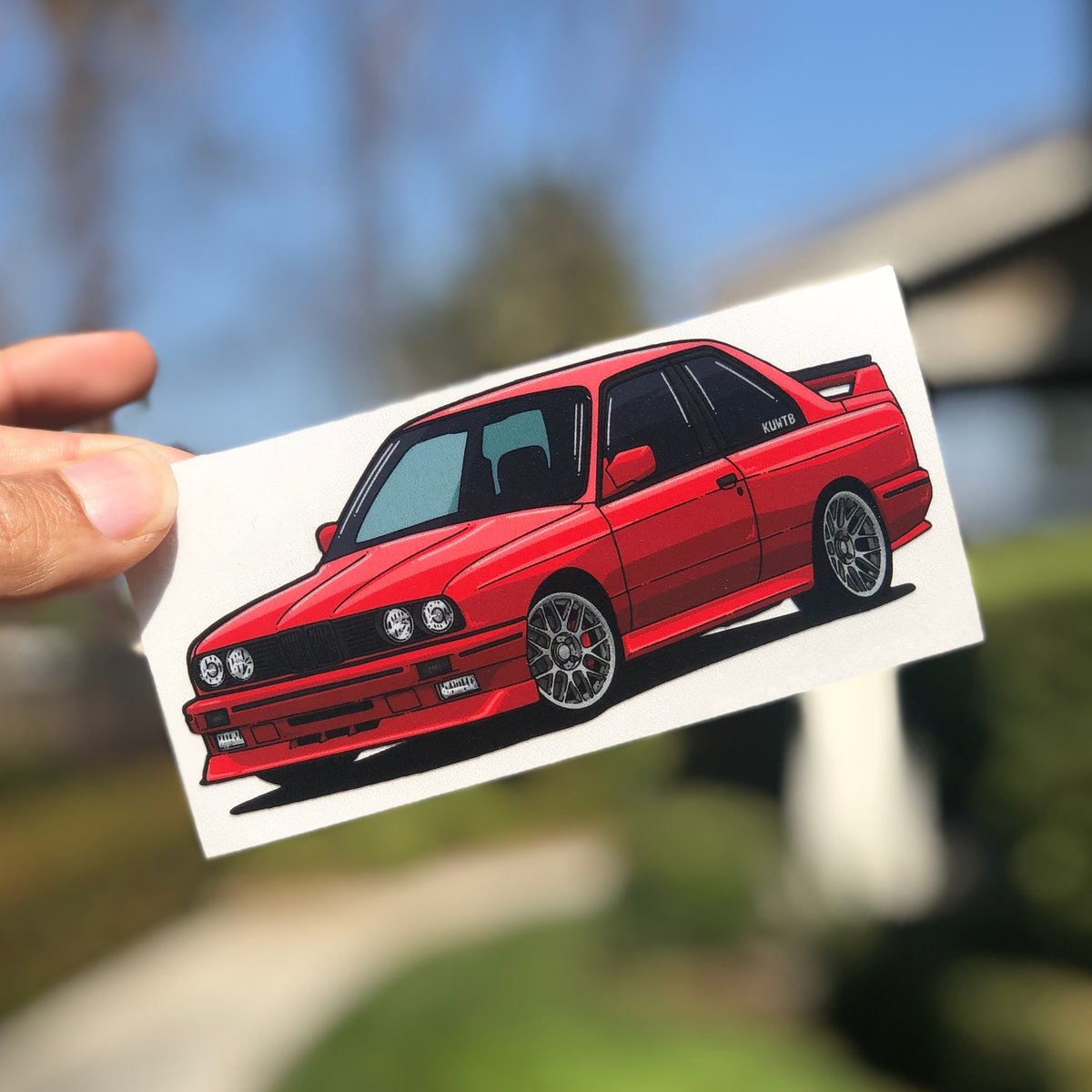 BMW E30 sticker – Auto Tooned
