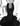 Black sequence, mermaid gown size 8