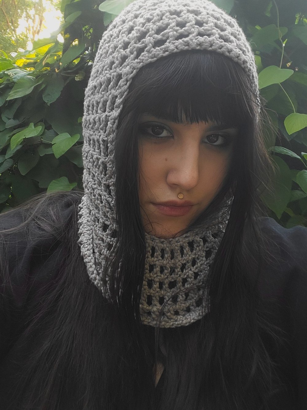 Image of Cotton Chainmail Coif (short)