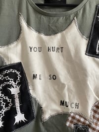 Image 2 of You Hurt Me So Much Crop Top 1/1 Size M