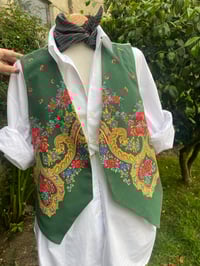 Image 2 of CHALECO FEITO A MAN. FOLIADA76. Talla S/M
