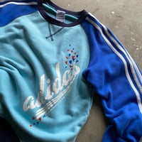 Image 2 of ADIDAS GLITTER HEARTS SWEATSHIRT