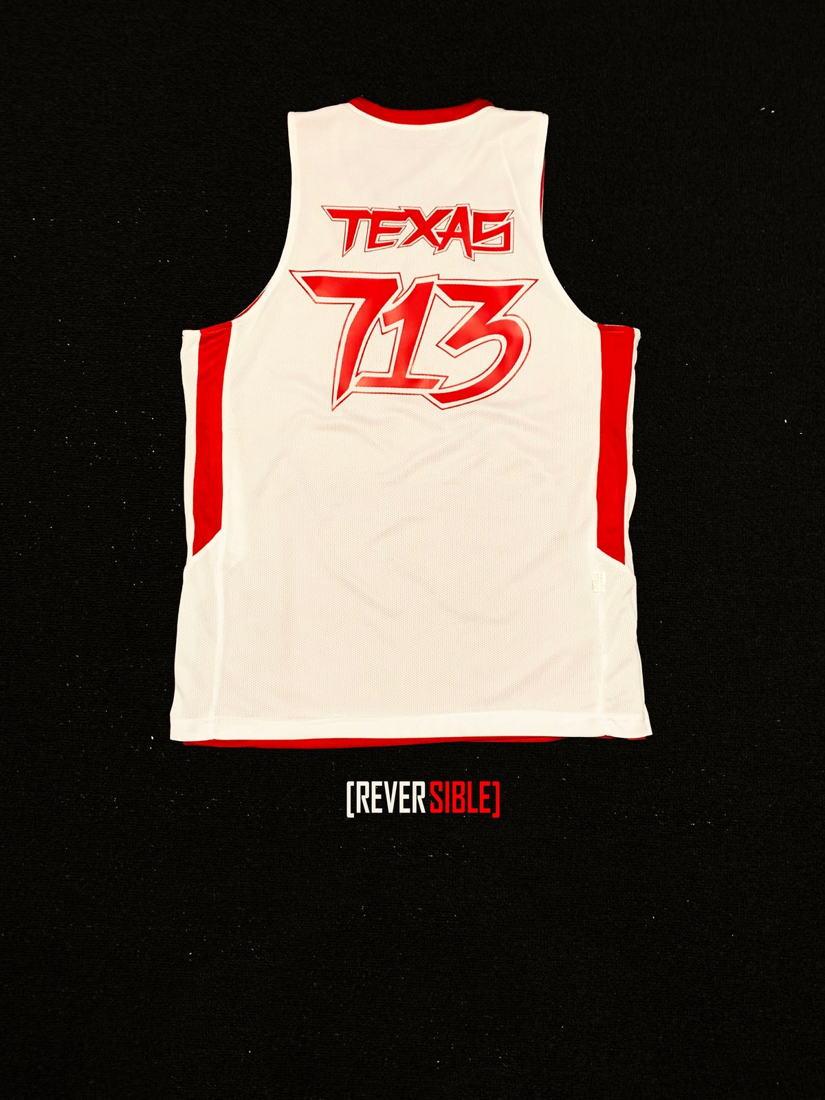 Houston Basketball Jersey Reversible Meks