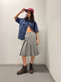 Image 1 of 1999 Under Cover Jun Takahashi Pleated Skirt - Size XS