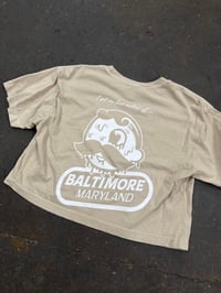 Image 1 of Melty Boh Crop Top - Khaki