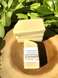 Image 2 of Plain Coconut Bar Soap 