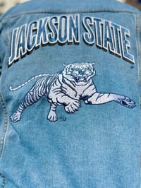 Image 3 of Jackson State U - Homecoming Denim Jacket 2.0