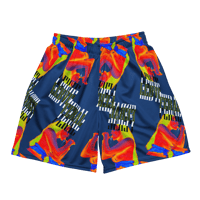 Image 1 of MATING SEASON MESH SHORTS BLUE