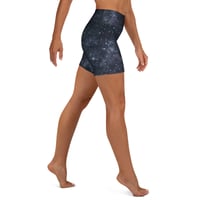 Image 3 of Galaxy Lotus Yoga Shorts