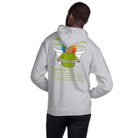 Image 17 of theRainbowAngel Revelation 1-2 Back Unisex Hoodie Not Zip-up!