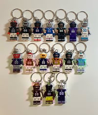 AFC NFL MINIFIGURE KEYCHAIN