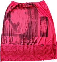 Image 2 of red skirt M