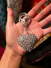 “Silver Heart” Keychain 