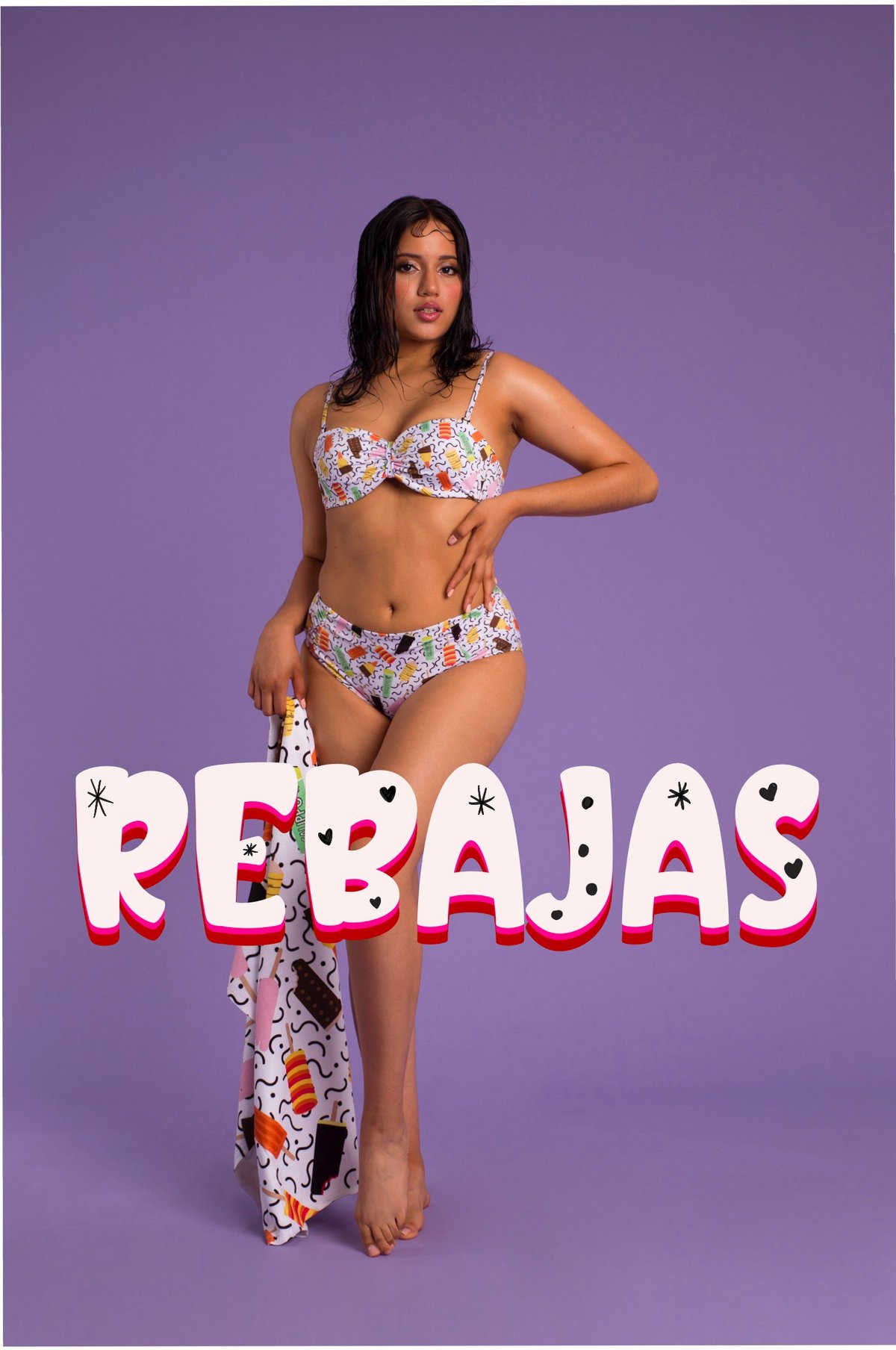 Image of REBAJAS-SALES -40% Braguita fruncida Helados