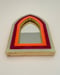 Image of Modernist Mirror Fluoro Orange/Magenta/Light Mint