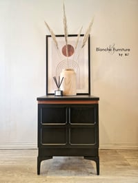 Image 1 of Available Now. Beautiful black drinks cabinet by Nathan
