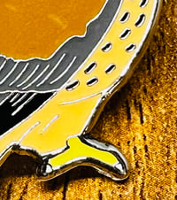 Image 3 of Lesser Kestrel - No.120 - UK Birding Pins - Enamel Pin Badge