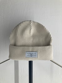 Image 1 of HANDSHAKE FISHERMAN BEANIE NATURAL