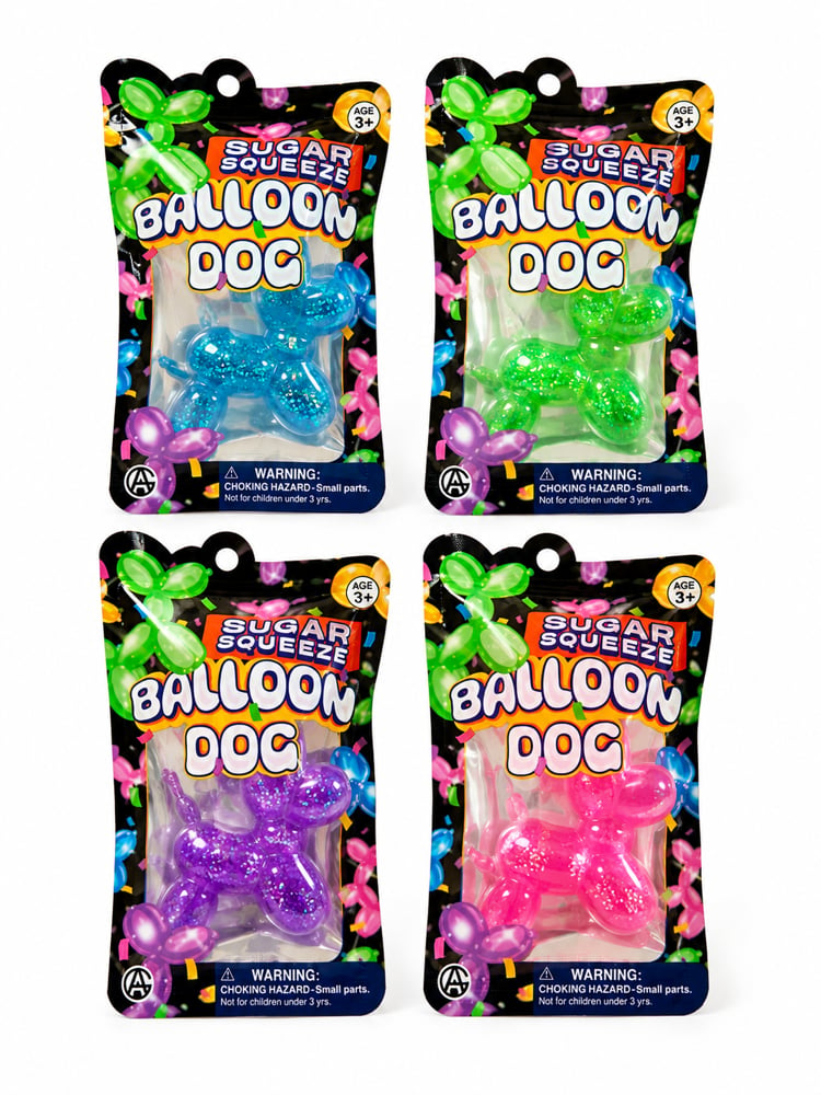 Image of Sugar Squeeze Ballon Dog (Glitter)