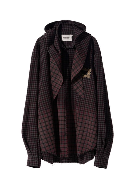 Image of EQUALNEAR - Prisoner LS Shirt (Red)