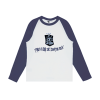 OG ÉLITE BALLER- NAVY LONG SLEEVE T SHIRT