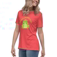 Image 13 of Women's Relaxed T-Shirt,  Prince Croaks a Lot T-Shirt | Funny Frog Pun Graphic Tee