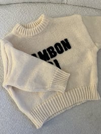 Image 4 of Choupette Knitted Jumper - Vanilla