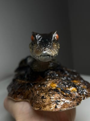 Dwarf Caiman Diorama 