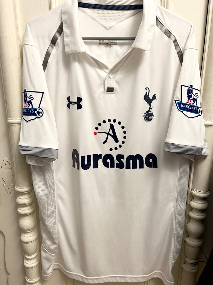 Image of Tottenham Hotspur “DEMPSEY 2” 2012/13 Home Shirt + PL patches (XL)