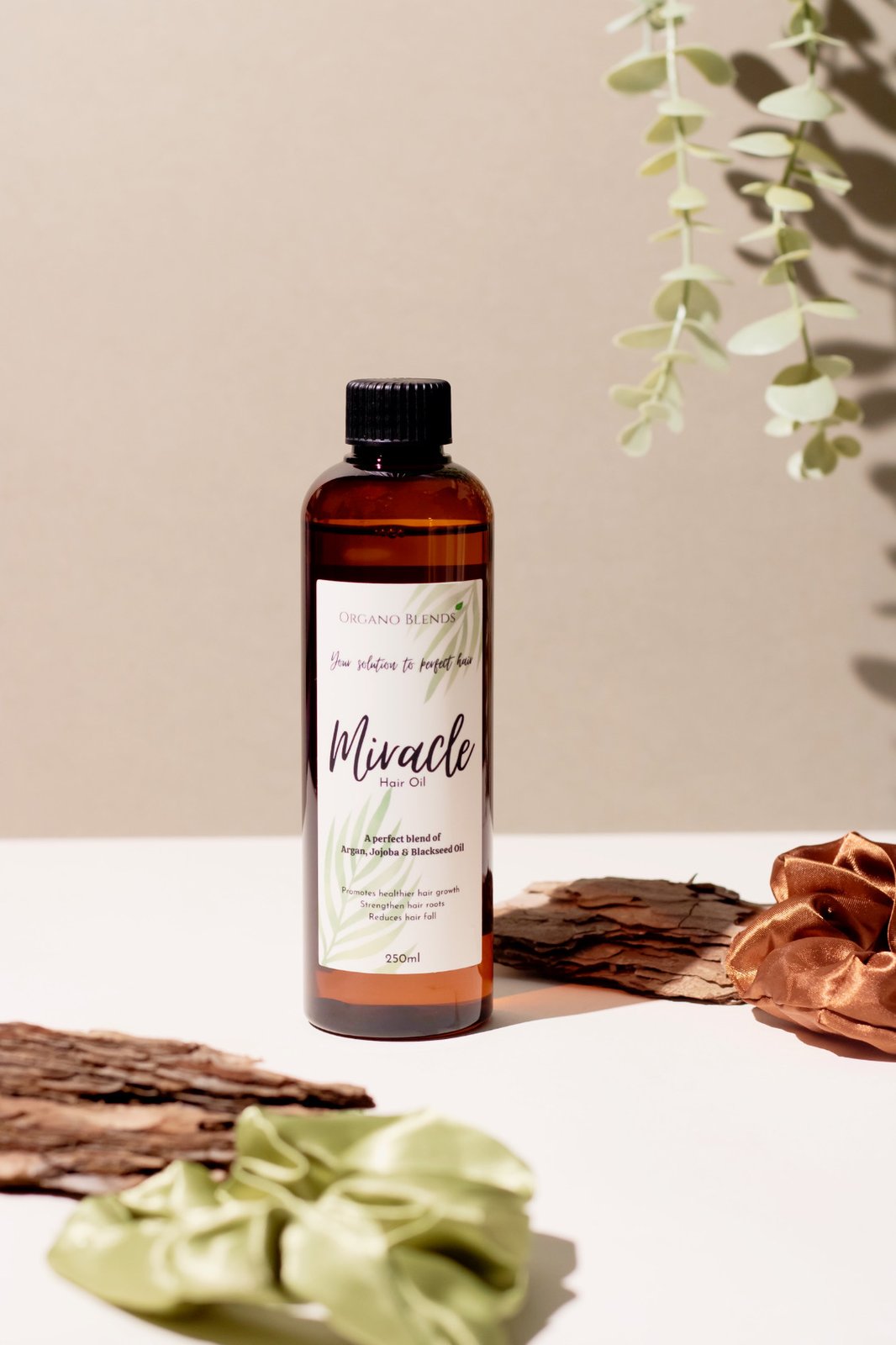 Miracle Hair Oil - 250ml | Organo Blends Miracle Hair Oil - 250ml | Organo Blends