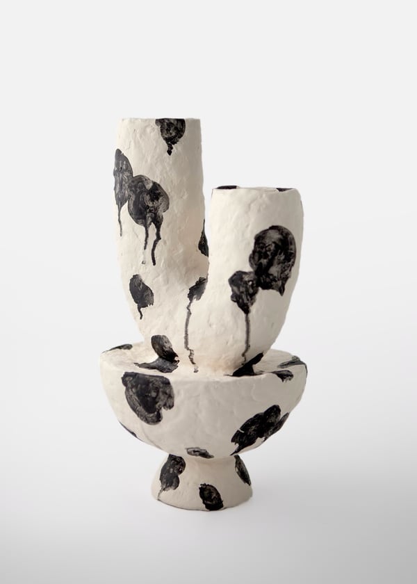 Image of SACHI SCULPTURAL VASE