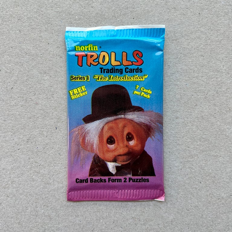 NORFIN TROLLS TRADING CARDS - 1993 Image 5