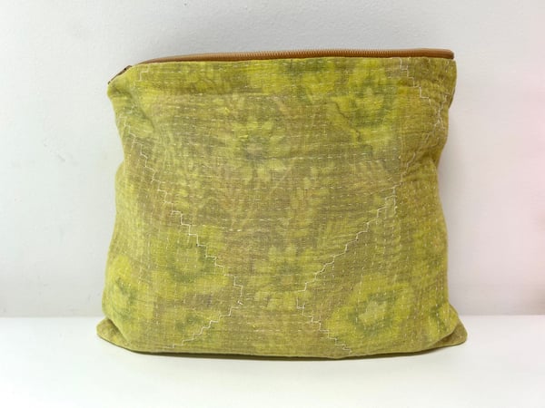 Image of sophie kantha yellow bag