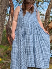 Image 2 of Tiny Blue Gingham Dress