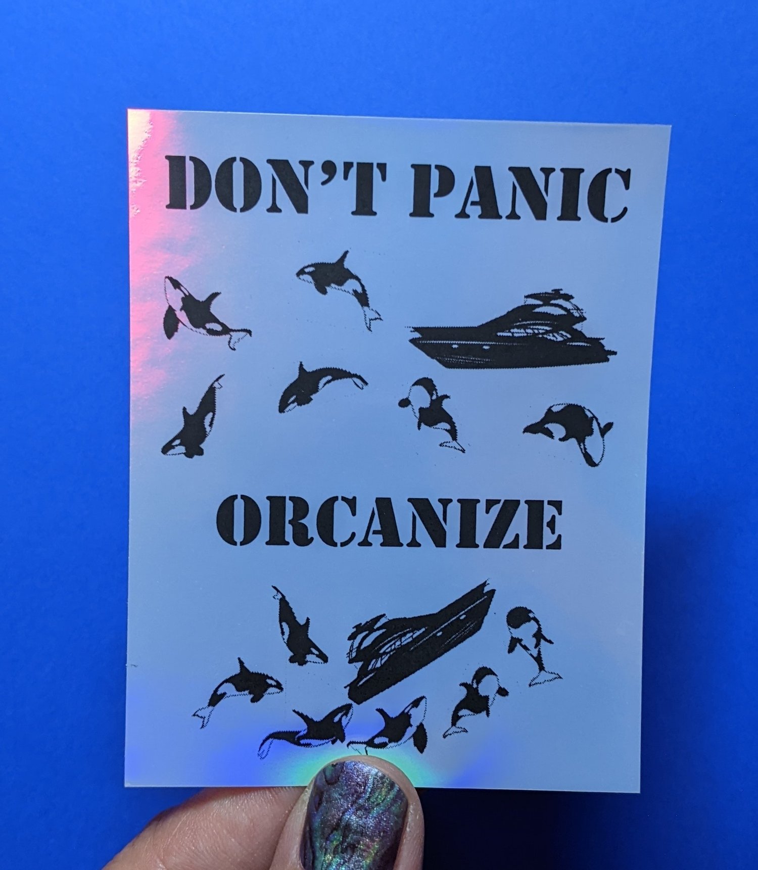 ORCAnize (sticker)