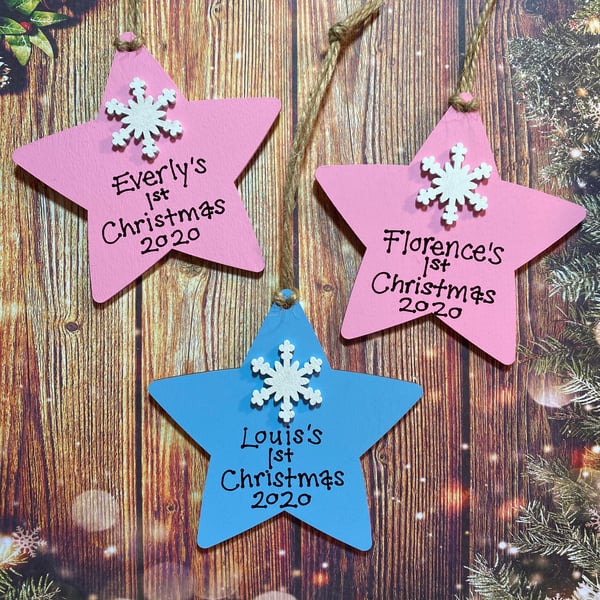 Image of Personalised Star (any wording)