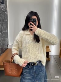 Image 2 of Cèline Button Sweater