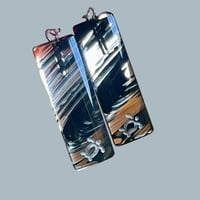 Image 1 of Volcanic Glass aka Obsidian Earrings- 2 Choices (#33)
