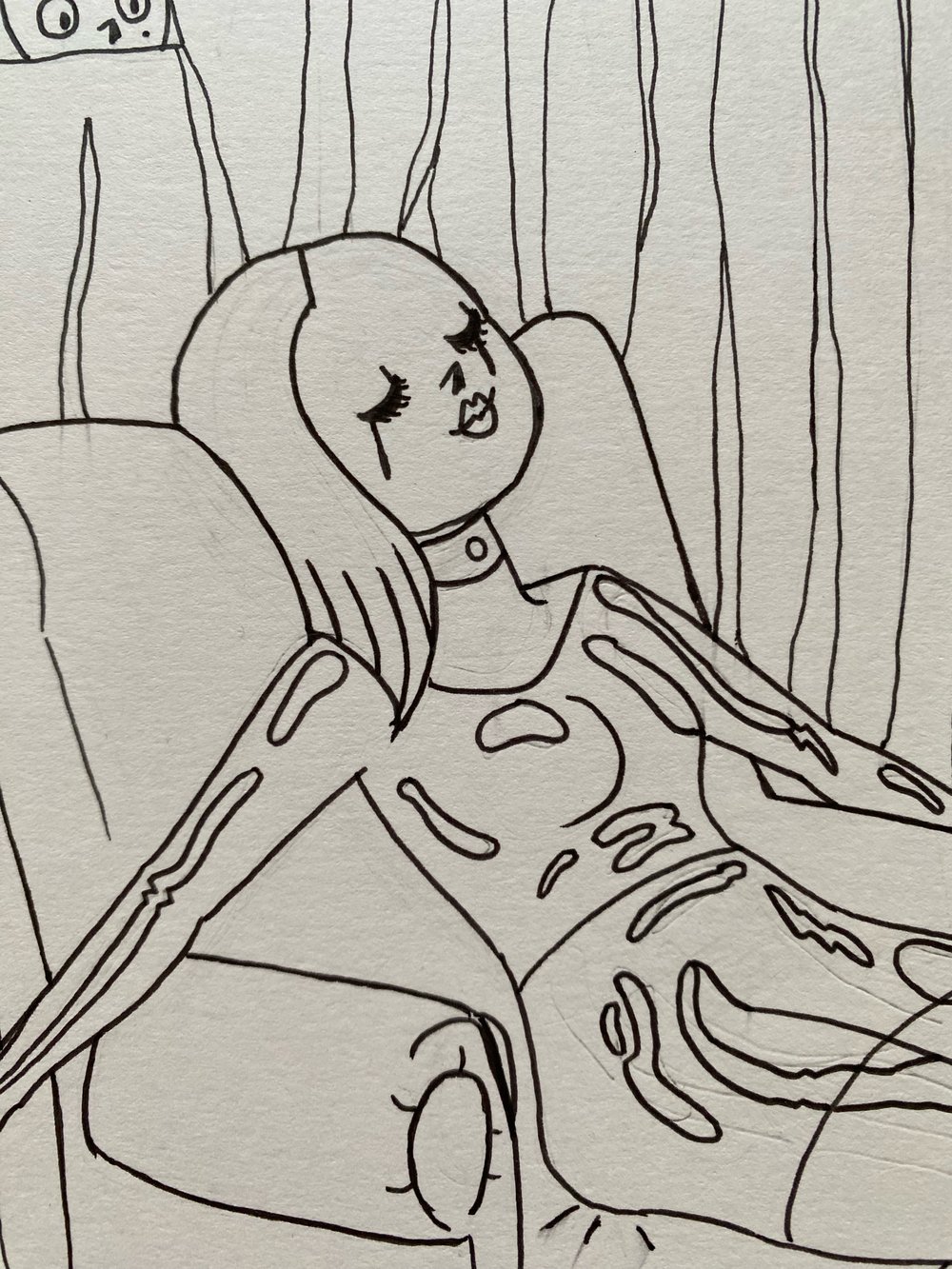 DWELLINGS variant cover original art