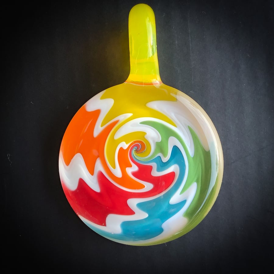 Image of Reversable Reversal Spiral Pendant 5